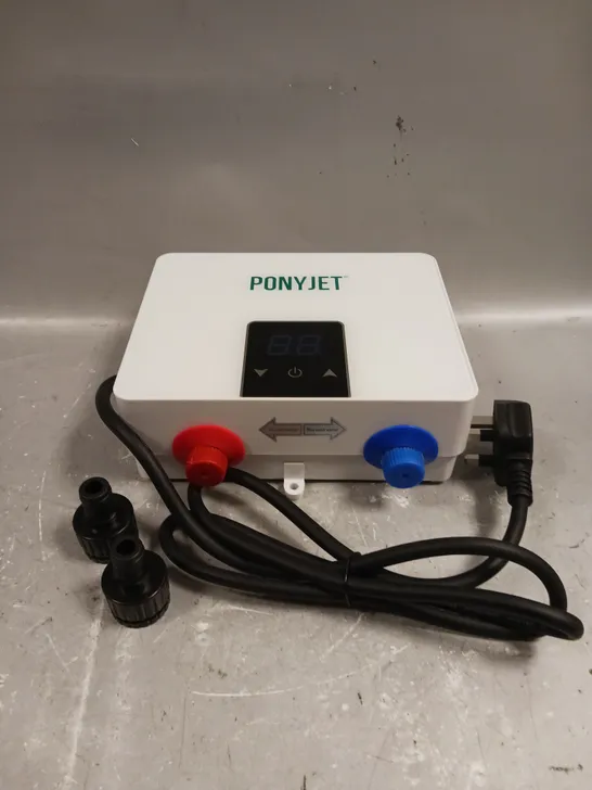 BOXED PONYJET JET01 INSTANT WATER HEATER 