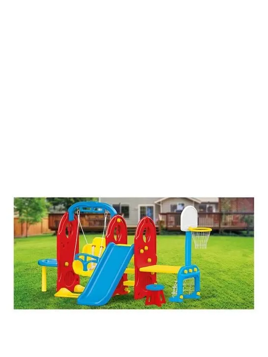 BOXED DOLU 7-IN-1 PLAYGROUND - COLLECTION ONLY RRP £199.99
