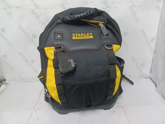 STANLEY FATMAX BACKPACK IN BLACK/YELLOW