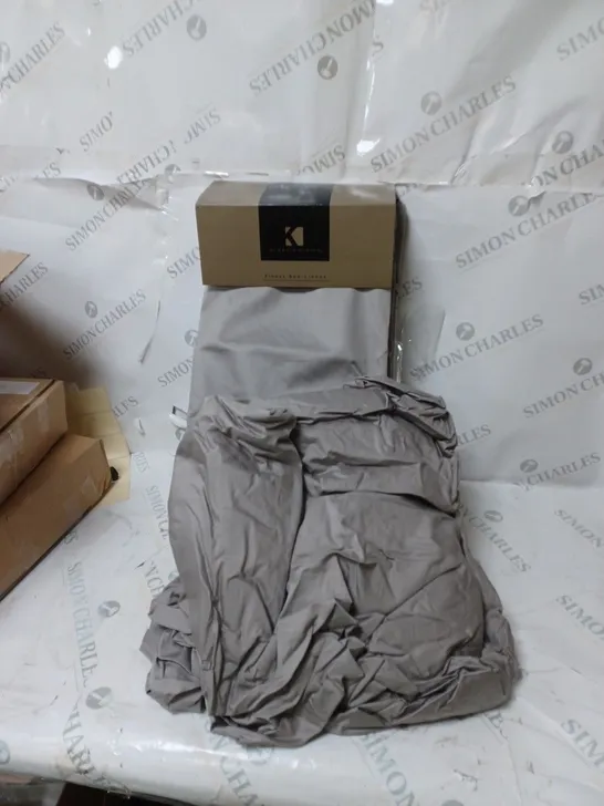 BOXED KELLY HOPPEN 2 BED SHEETS SIZE SUPER KING 