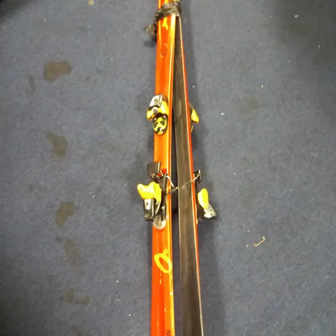 SALOMON X FREE SKIS IN ORANGE K730 1635 - COLLECTION ONLY