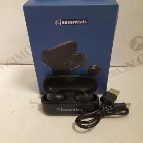 TJC ESSENTIALS TRUE WIRELESS EARBUDS - BLACK