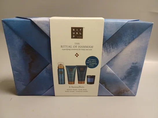 BOXED AND SEALED RITUALS GIFT SET THE RITUAL OF HAMMAM