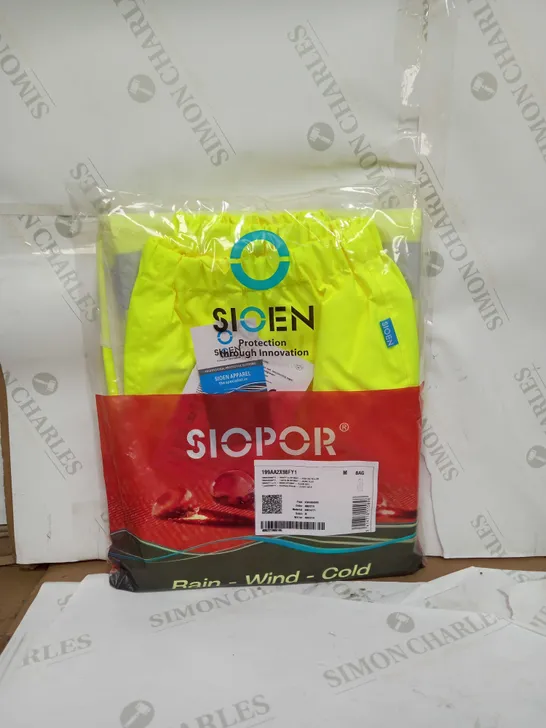 BRAND NEW SIOEN YELLOW BITORAY TROUSERS - SIZE M