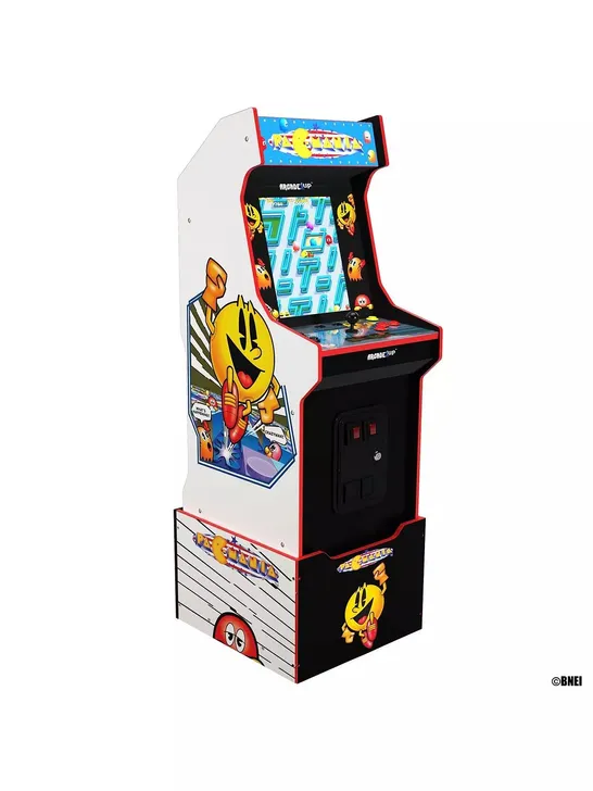 BOXED ARCADE 1UP PAC-MANIA 14-IN-1 WIFI LEGACY ARCADE MACHINE RRP £499.99