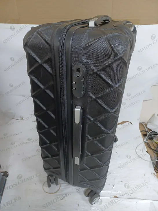 BLACK UNBRANDED SUIT CASE 