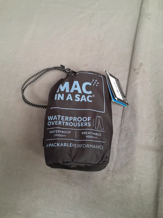 WATERPROOF TROUSERS MAC IN A SAC UNISEX ORIGIN II BLACK - SMALL