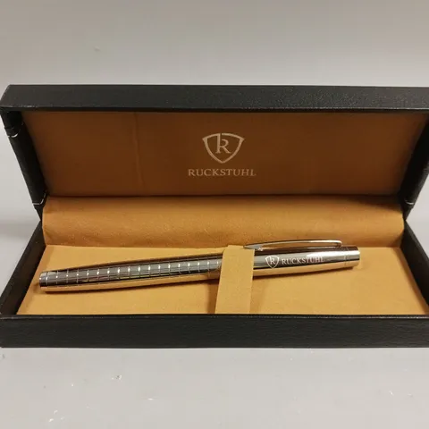 RUCKSTUHL STAINLESS STEEL LUXURY PEN