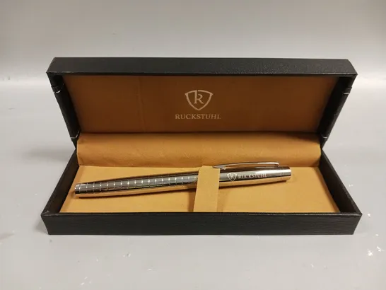 RUCKSTUHL STAINLESS STEEL LUXURY PEN