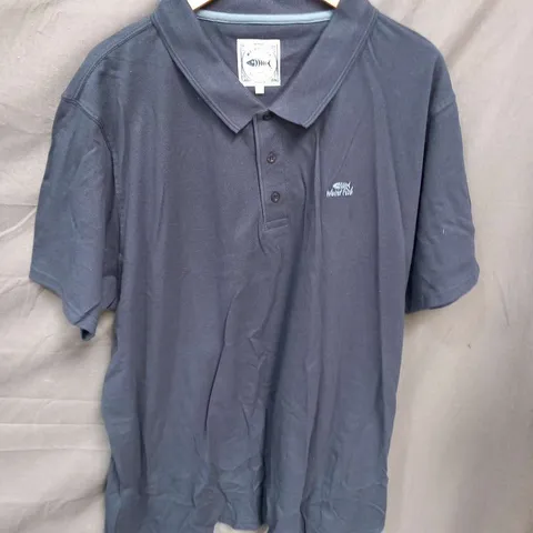 WEIRDFISH MILES ORGANIC PIQUE POLO SIZE 3XL