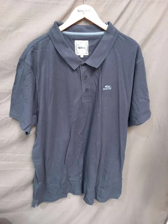 WEIRDFISH MILES ORGANIC PIQUE POLO SIZE 3XL