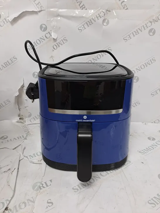 BOXED COOK'S ESSENTIALS 4L AIR FRYER IN NAVY