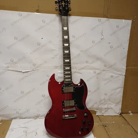 ENCORE GUITAR TECH GUITAR - RED/BLACK 