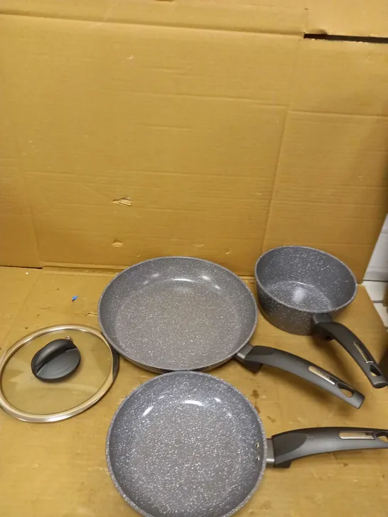 TOWER FRYING PAN AND SAUCEPAN SET