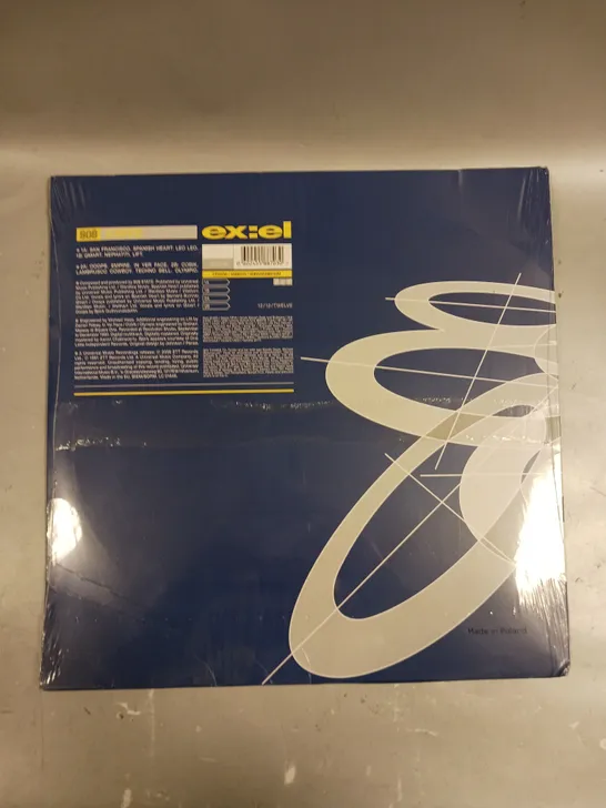 SEALED 808 STATE EX:EL LIMITED EDITION BLUE VINYL 