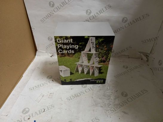 YELLOWSTONE GIANT PLAYING CARDS - 12 BOXES