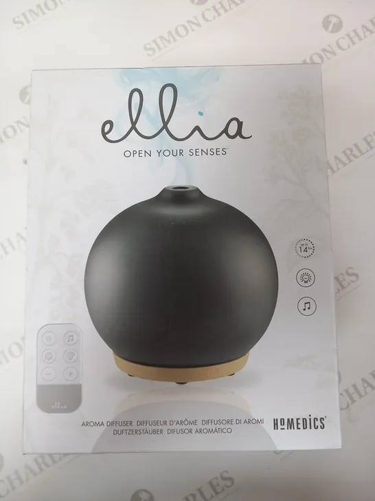 BOXED HOMEDICS ELLIA AROMA DIFFUSER ARM-77050-WW