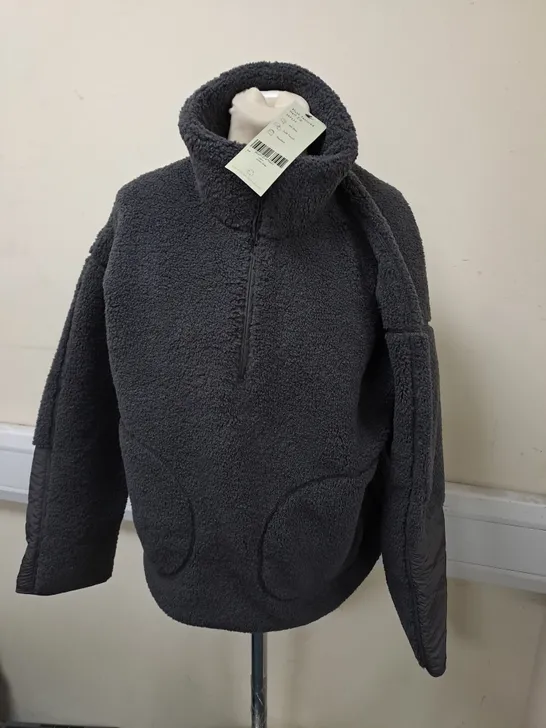 SWEATY BETTY HALF ZIP FLEECE JACKET SIZE S 