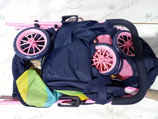 RAINBOW JUNIOR DOLL AND PRAM BAG 