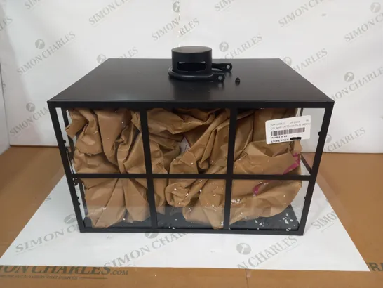 OUTDOOR LANTERN IN BLACK - COLLECTION ONLY