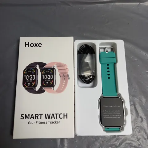 BOXED HOXE SMART WATCH FITNESS TRACKER GREEN