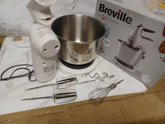 BREVILLE CLASSIC COMBO STAND AND HAND MIXER