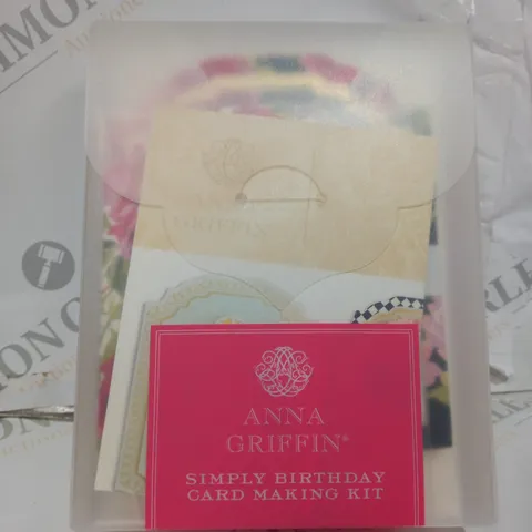 ANNA GRIFFIN SIMPLY EASEL BIRTHDAY CARD MAKING KIT