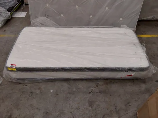 QUALITY BAGGED 3' SINGLE CALTHORPE PILLOWTOP POCKET SPRUNG MATTRESS