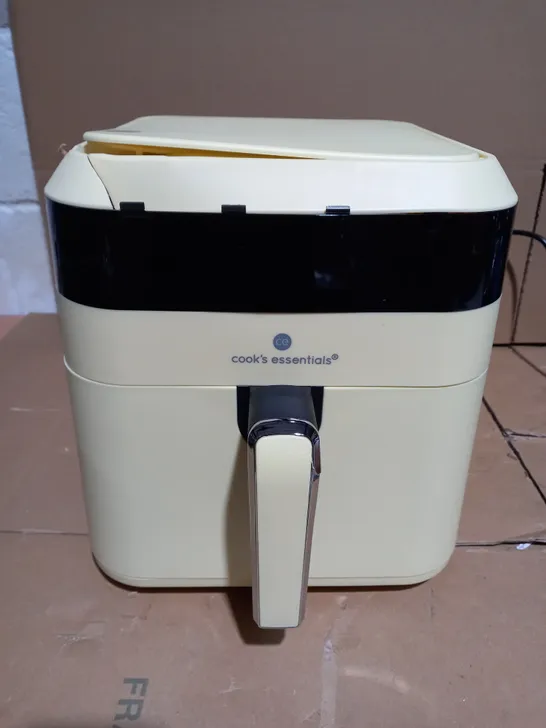 COOKS ESSENTIALS AIR FRYER IN YELLOW