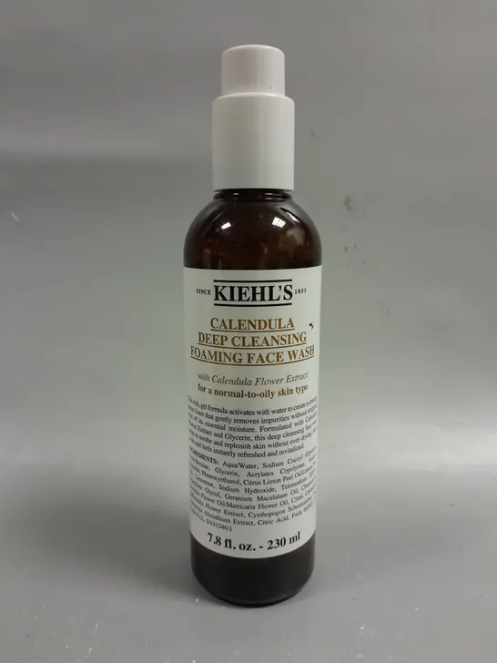 KIEHL'S CALENDULA DEEP CLEANSING FOAMING FACE WASH (230ML)