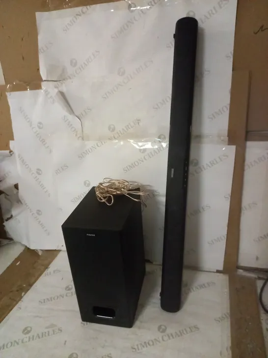 POLAROID TV SOUNDBAR WITH SUBWOOFER