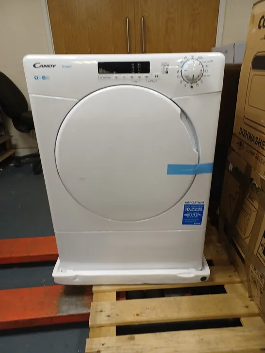 CANDY CSEV9DF 9KG VENTED TUMBLE DRYER, WHITE (COLLECTION ONLY)