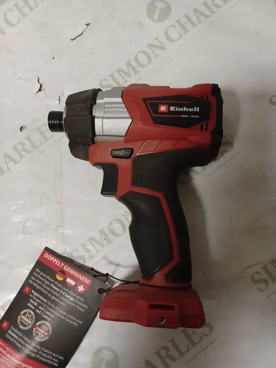 EINHELL TE-CI 18 LI SOLO POWER X-CHANGE CORDLESS BRUSHLESS IMPACT DRIVER