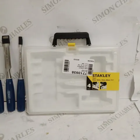 STANLEY 016130 5002 BEVEL EDGE CHISEL SET