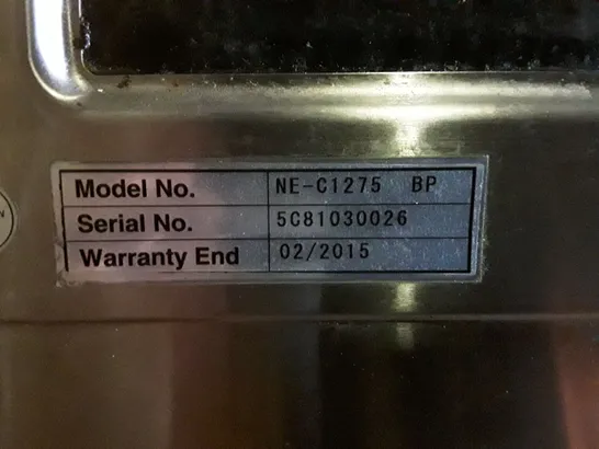 PANASONIC NE-C1275 COMBINATION MICROWAVE