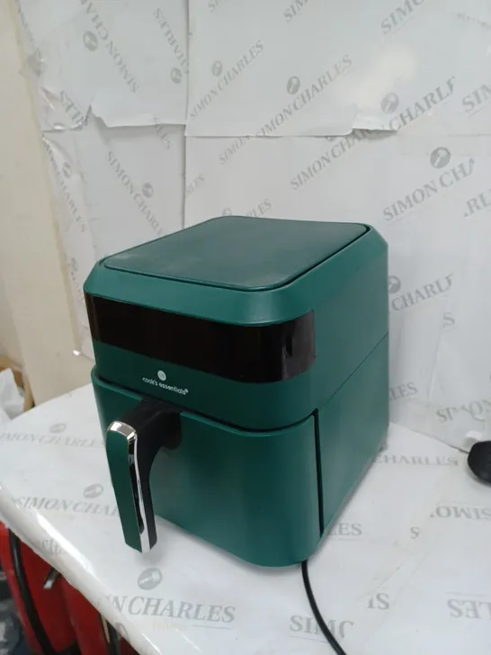 BOXED COOK'S ESSENTIALS AIR FRYER - EMERALD