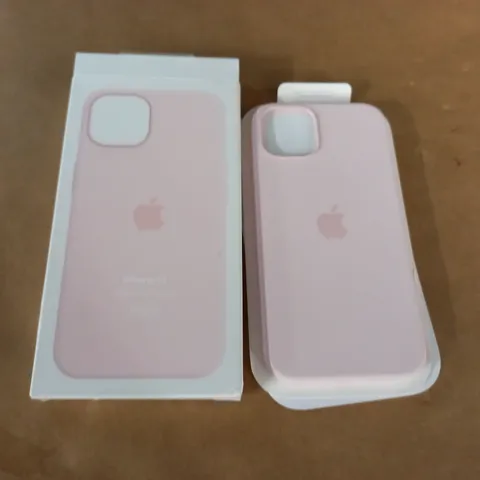 IPHONE 13 PINK SILICONE CASE