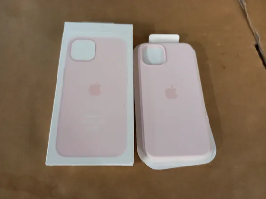 IPHONE 13 PINK SILICONE CASE