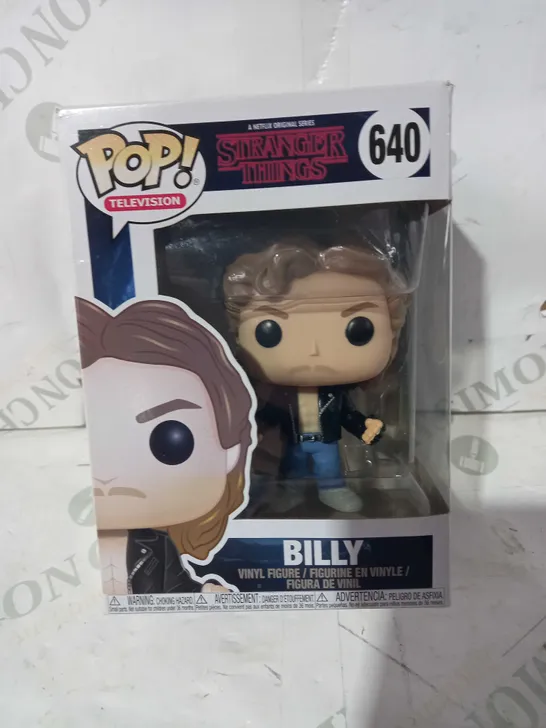 FUNKO POP TELEVISION STRANGER THINGS 640 - BILLY VINYL FIGURE