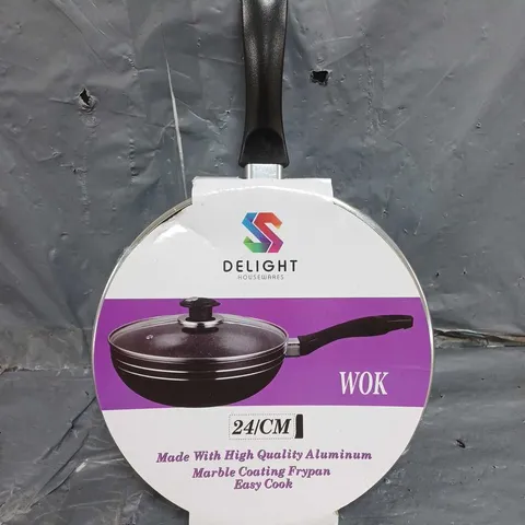 SEALED DELIGHT HOUSEWARES 24CM WOK PAN