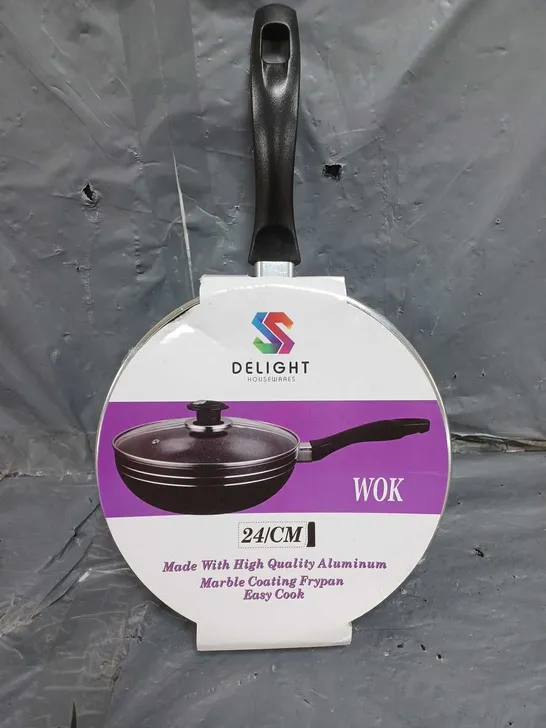 SEALED DELIGHT HOUSEWARES 24CM WOK PAN