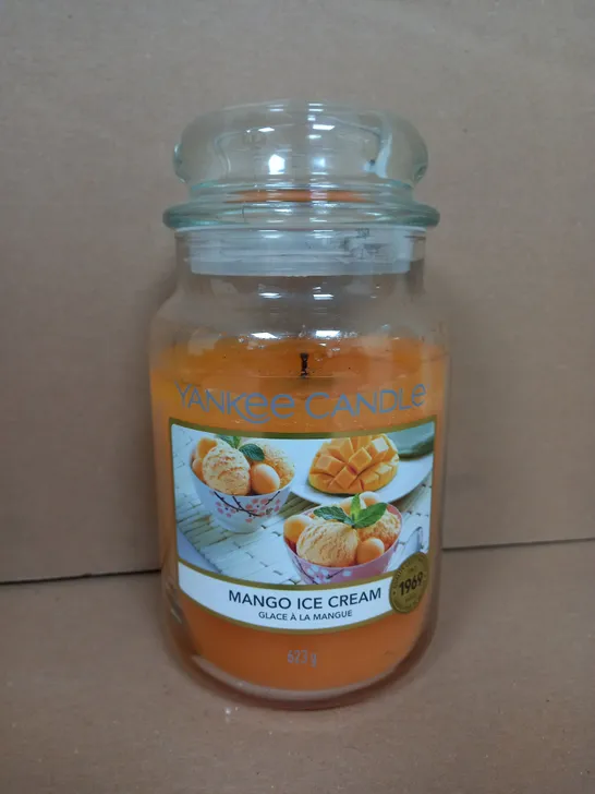 YANKEE CANDLE MANGO ICE CREAM