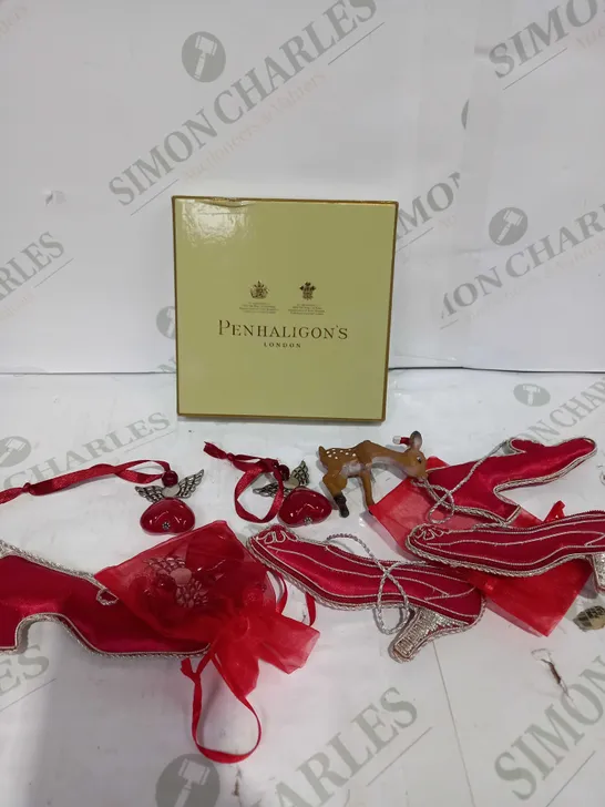 PENHALIGONS LONDON CHRISTMAS DECORATIONS