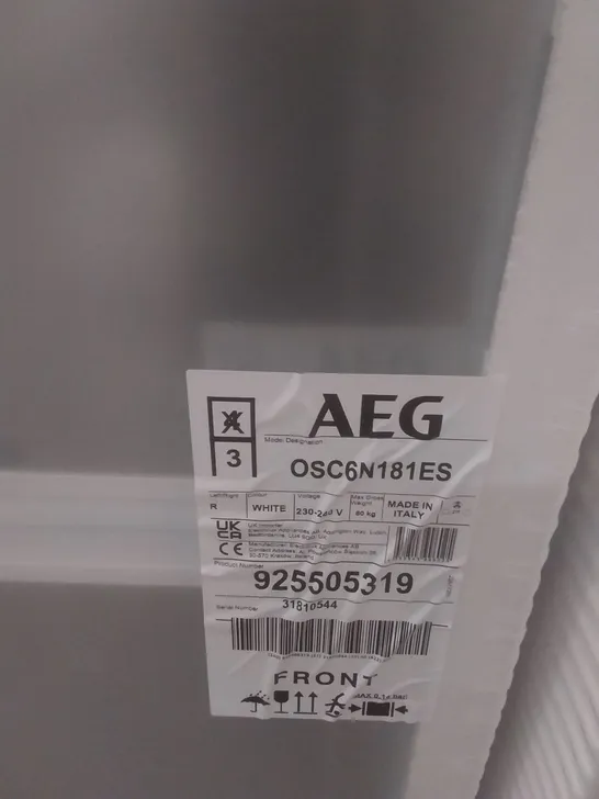 AEG OSC6N181ES FRIDGE FREEZER RRP £834.00