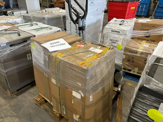 PALLET OF APPROXIMATELY 4 UNPROCESSED RAW RETURN HOUSEHOLD AND ELECTRICAL GOODS TO INCLUDE;