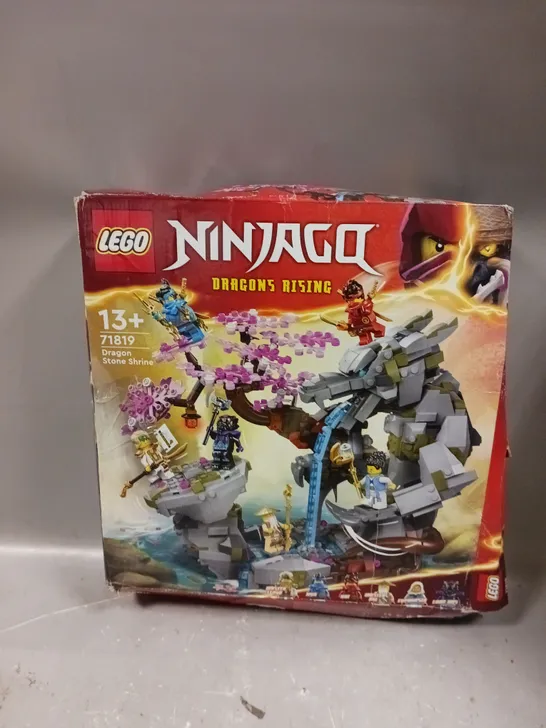 LEGO NINJAGO DRAGON STONE SHRINE NINJA TOY SET 71819