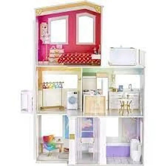 BOXED RAINBOW HIGH DOLL HOUSE 4FTX3FT WITH 50+ ACCESSORIES 