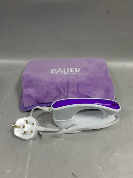 BOXED BAUER ELECTRIC HOT WATER BOTTLE 