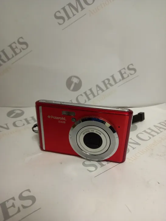 POLAROID IS426 DIGITAL CAMERA IN RED 