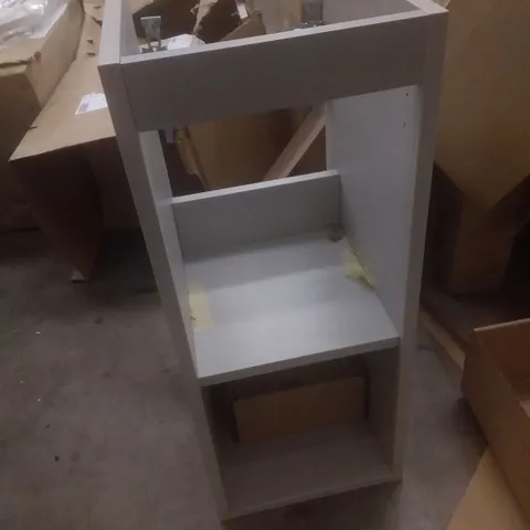 INCOMPLETE STORAGE BASE UNIT GREY LINEN 300X380MM